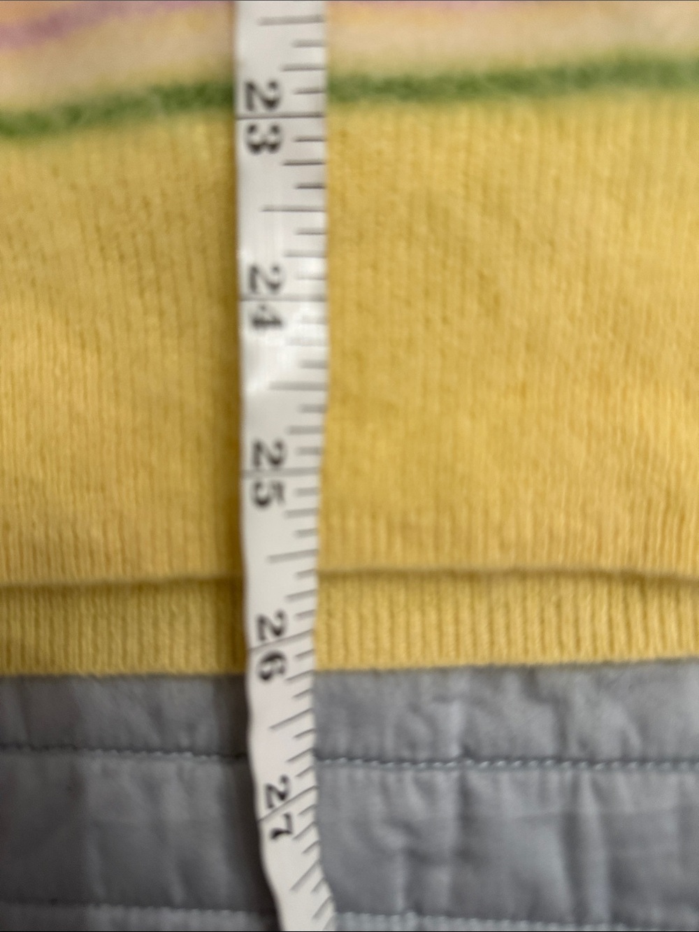 NWT New JCrew Alpaca-blend V-neck cardigan in stripe - Picture 5 of 5